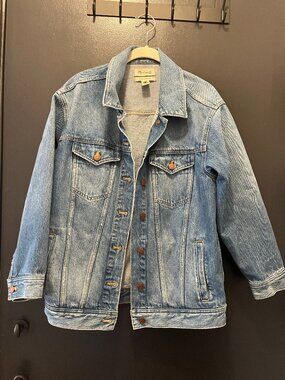 Madewell Oversized Denim Trucker Jacket